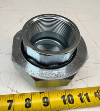 2" Watts Dielectric Union Threaded NPT Connections Zinc Plated Galvanized Iron