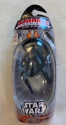 Star Wars  TITANIUM SERIES Die Cast Vulture Droid  NEW SEALED