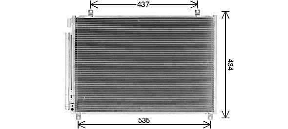 SZ5154D AVA Condenser FIT SUZUKI SWIFT (2017) 1.2 VVT HYBRID