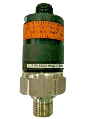 IFM Pressure Switch PK5520 PK-400-SFG14-PSPKG/US/ /W 0..400 bar