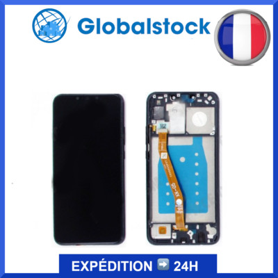 Écran LCD + Vitre Tactile Pour Huawei Mate 20 Bleu (avec Outils, Neuf)