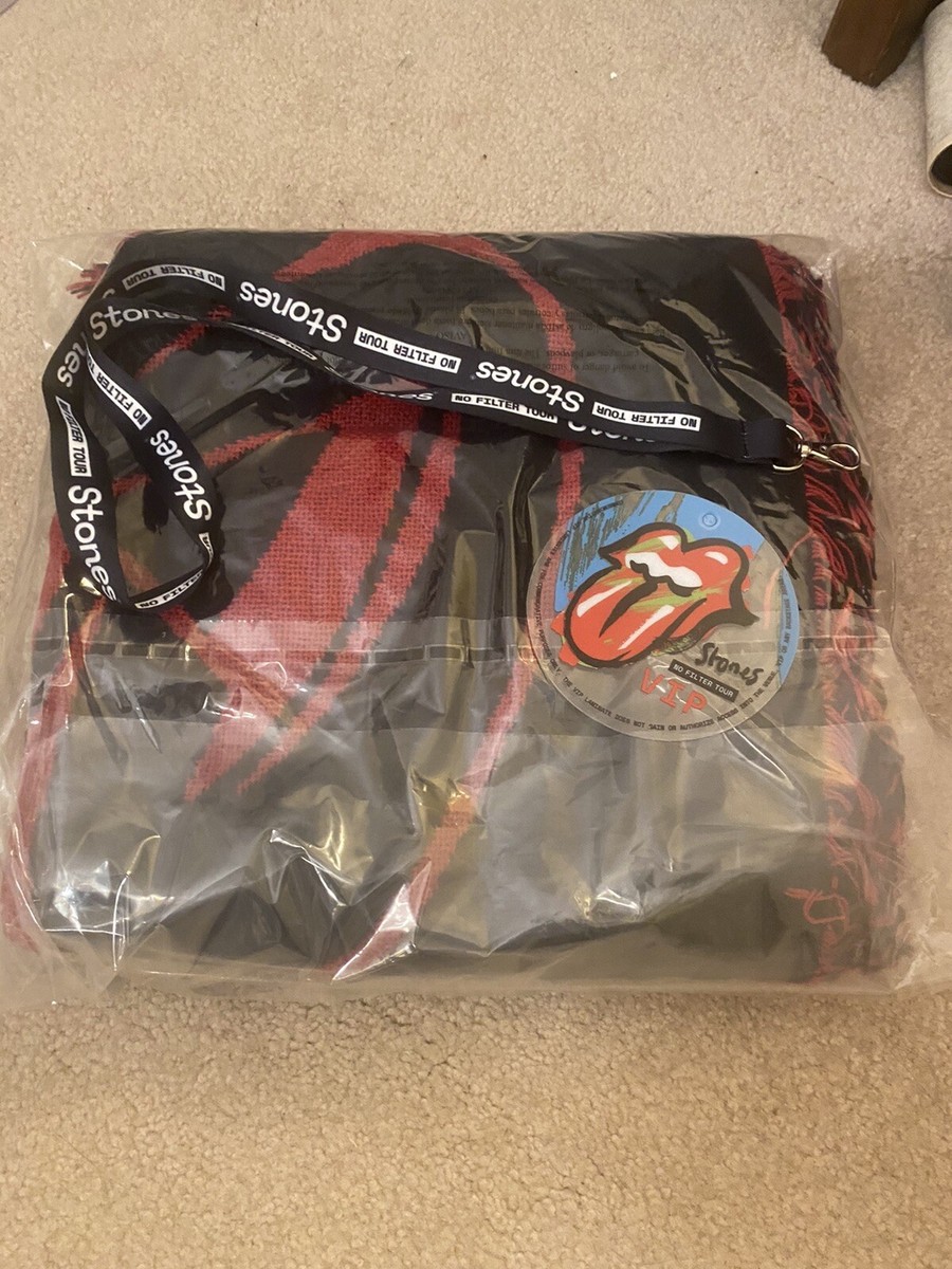 New Rolling Stones No Filter Tour VIP Swag Package VIP Blanket+