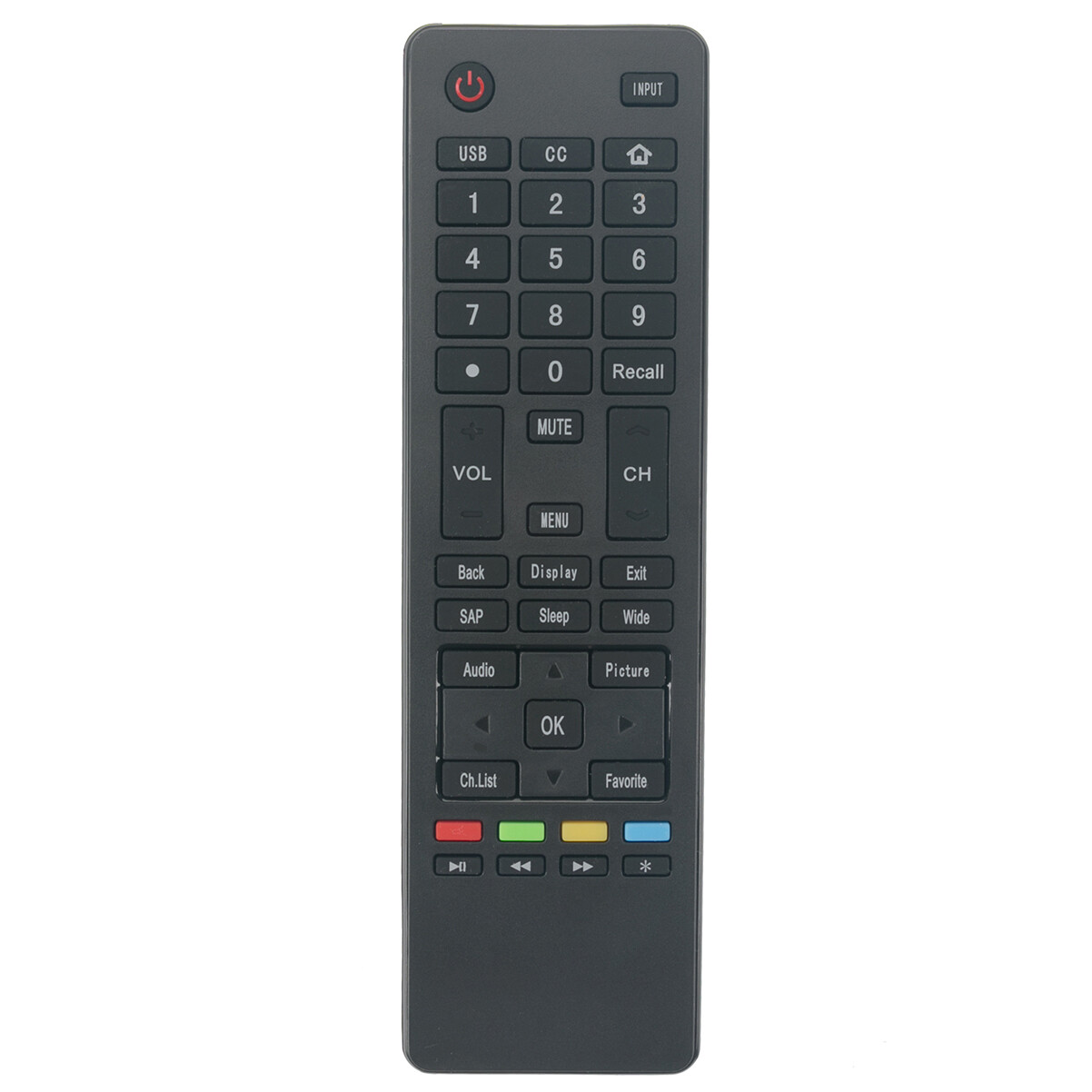 New Replace Remote for Haier 4K Ultra HD Slim TV 65UGX3500 75UGX3550 55UGX3500