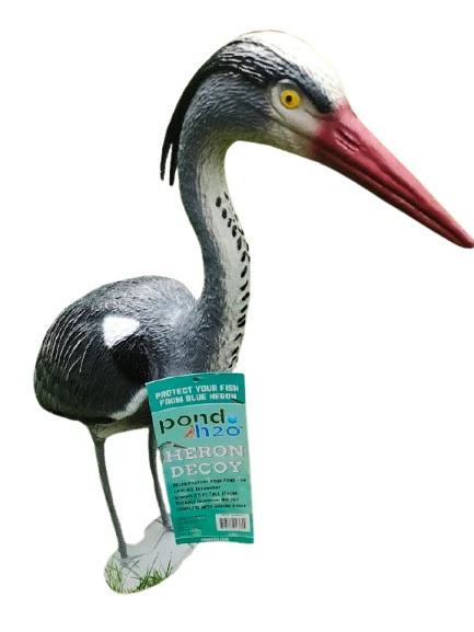 Приманка Great Blue Heron высотой 30 дюймов для водных садов и прудов хищников - Изображение 2 из 4