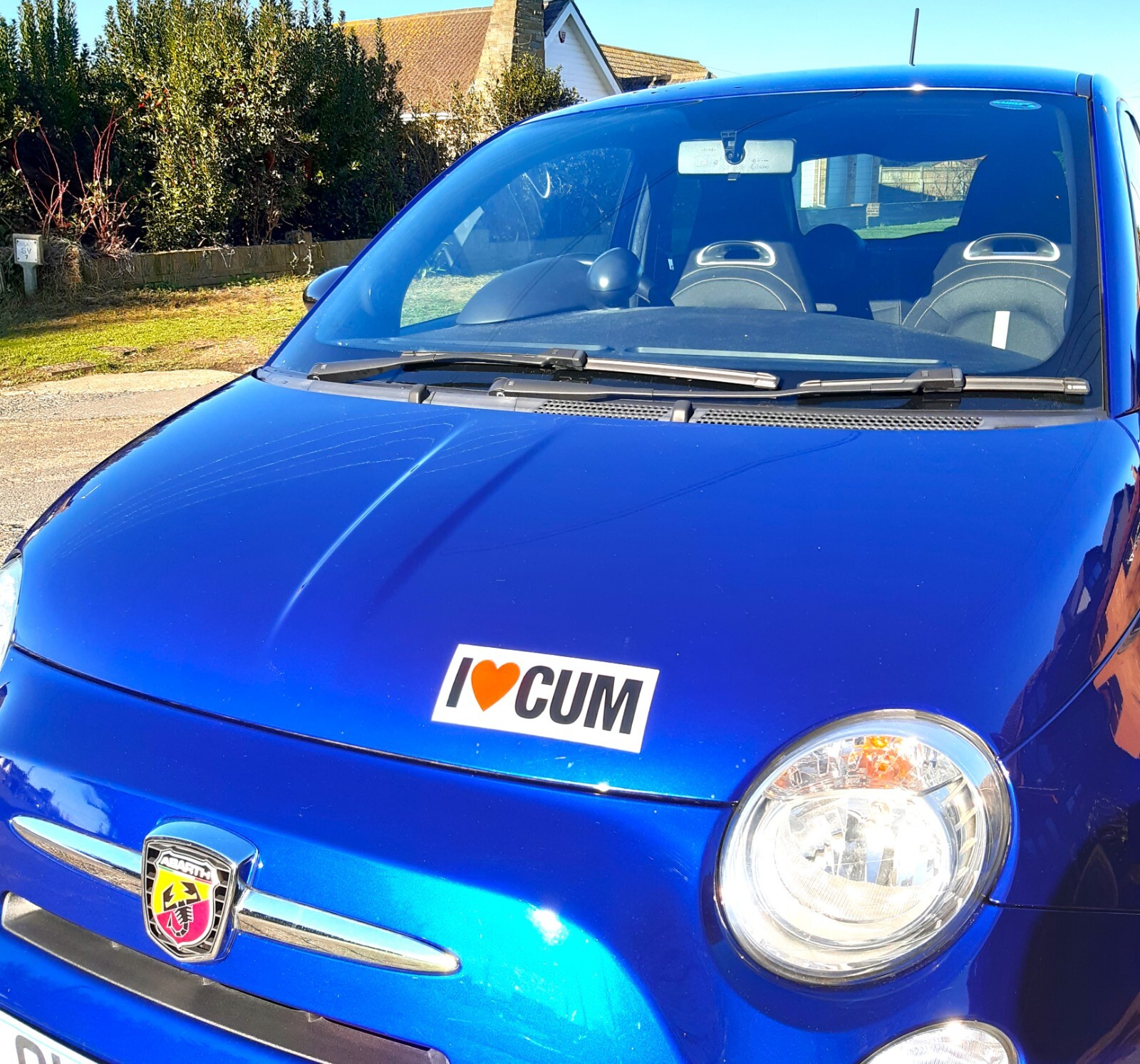 BUMPER STICKERS FUNNY GAG PRANK JOKE REMOVABLE & REUSABLE FREE