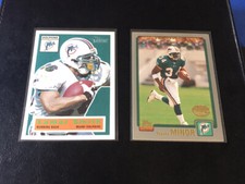 NFL 2 Card Lot - Topps 2001 - Lamar Smith/Travis Minor (RC) | BACKFIELD BUNCHES