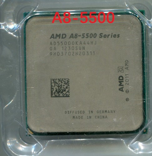 GPU AMD A8-5500 FM2 cuatro núcleos CPU AD5500OKA44HJ 3,2 GHz Trinity HD 7560D - Imagen 1 de 4