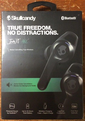Skullcandy Indy XT ANC Wireless Bluetooth In-Ear Headphones Black S2IYW-N909 New 810045681221 | eBay