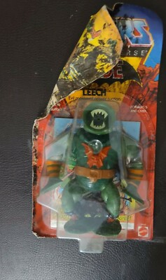 MASTERS OF THE UNIVERSE LEECH SEALED VINTAGE MOTU MOC - HORDE UNOPENED, READ  