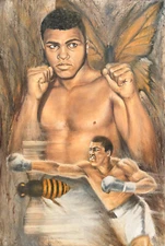 Boxing, Wall Art, Canvas Print, Wall Decor, Muhammad Ali