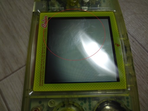 snk neo geo pocket color clear crystal yellow console system Tested Work - Picture 17 of 17