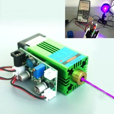 Industrial 405nm 0.8W 800mW Blue Violet Laser Diode Dot Module 12V 3D Print