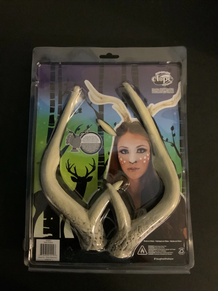 Chifre de veado Elope. Leve, ajustável, novo acessório de fantasia - Imagem 2 de 2