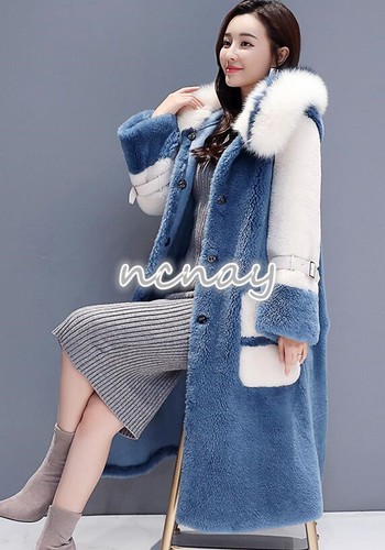 Lamb Coat Parka Winter Jackets Fur Hooded Thick Big Wool Womens Warm Collar 7CqwZdTKx