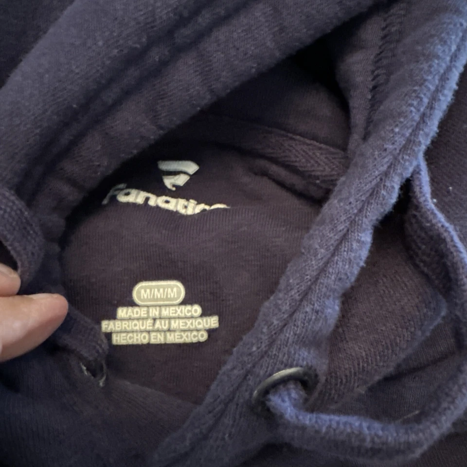 Sudadera de tenis para mujer de la Academia Naval de los Estados Unidos azul marino mediana Foto 3 de 3