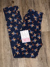 Lularoe Leggings Tween Multicolor Clowns NWT