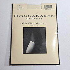 Donna Karan New York Just Sheer Control Top Pantyhose Small Ivory 266 Vintage