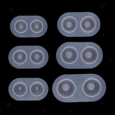 6er-Set BJD Puppen-Augenformen Aus Silikon – Verschiedene Größen Für DIY-Augen Zum Gießen