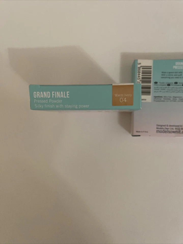 Lots Of 2 Models Own Grand Finale Pressed Powder Warm Ivory (5.0g 0.18oz) NIB - Image 3 of 4