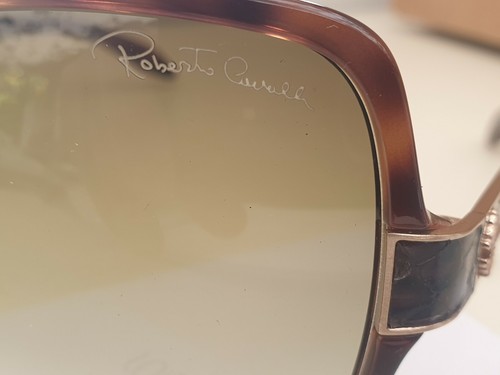 Roberto Cavalli 648S Albizia Sunglasses Brown Frame w/Brown Lenses Color 52F-New - 第 4/9 張圖片