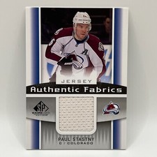 2013-14 SP Game Used Authentic Fabrics Paul Stastny #ST