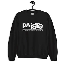 Limited! Paiste Cymbals & Gongs Logo Unisex Sweatshirt S-5XL