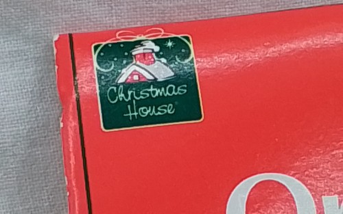 12 PACK CHRISTMAS HOUSE FOIL PRESENTS MINIATURE ORNAMENTS VINTAGE NEW NOS - Picture 4 of 10