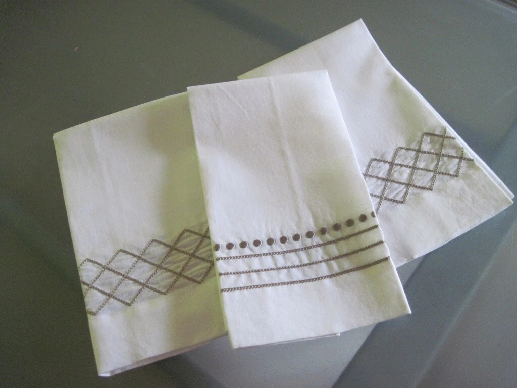 Linen hand towels for embroidery sale