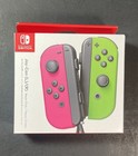 Official Nintendo Switch Joy-Con Set [ Neon PINK / Neon GREEN ] NEW