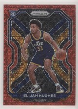 2020-21 Panini Prizm Fast Break Red Prizm 7/125 Elijah Hughes #271 0kz8