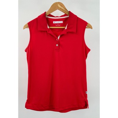 Maggie Lane Red Sleevless Women s Top Size Medium