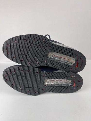 Scarpe da sollevamento pesi Nike Romaleos 2 blu ossidiana rosso 476927-460 da uomo taglia 6 - Foto 8 di 11