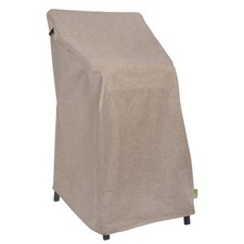 Garrison Stackable/High Back Bar Chair Cover - Weather-Resistant Fabric - Out...