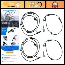 Abs Wheel Speed Sensor Set For Nissan Sentra 2013-2019 Front Rear 4pcs Abs Wheel Speed Sensor Set For Nissan Sentra 2013-2019 Front Rear 4pcs