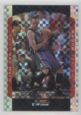 2004-05 Bowman Draft Chrome X-Fractor 46/150 Keith Van Horn #44 q8o