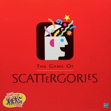 Hasbro The Game of Scattergories Board Game 1999 - (12+) - Complete