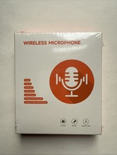 Wireless Mini Microphone for YouTube Vlogs TikTok Podcasts SEALED