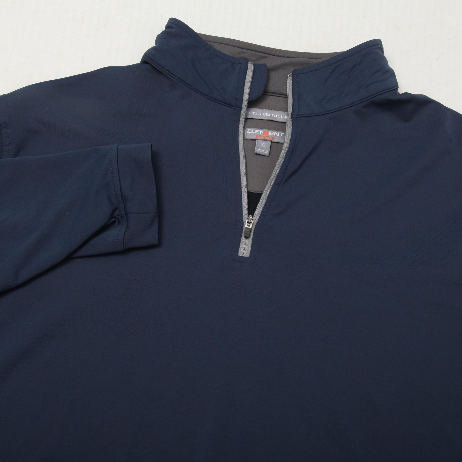 Peter Millar Perth Performance Pullover Mens XL B… - image 1