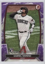 2023 Bowman Purple Pattern /199 Gabriel Moreno #69 1ek2