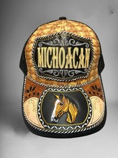 Gorra Cachucha Gorra Charra Artesana Vaquera Michoacán Western Trucker Michoacán