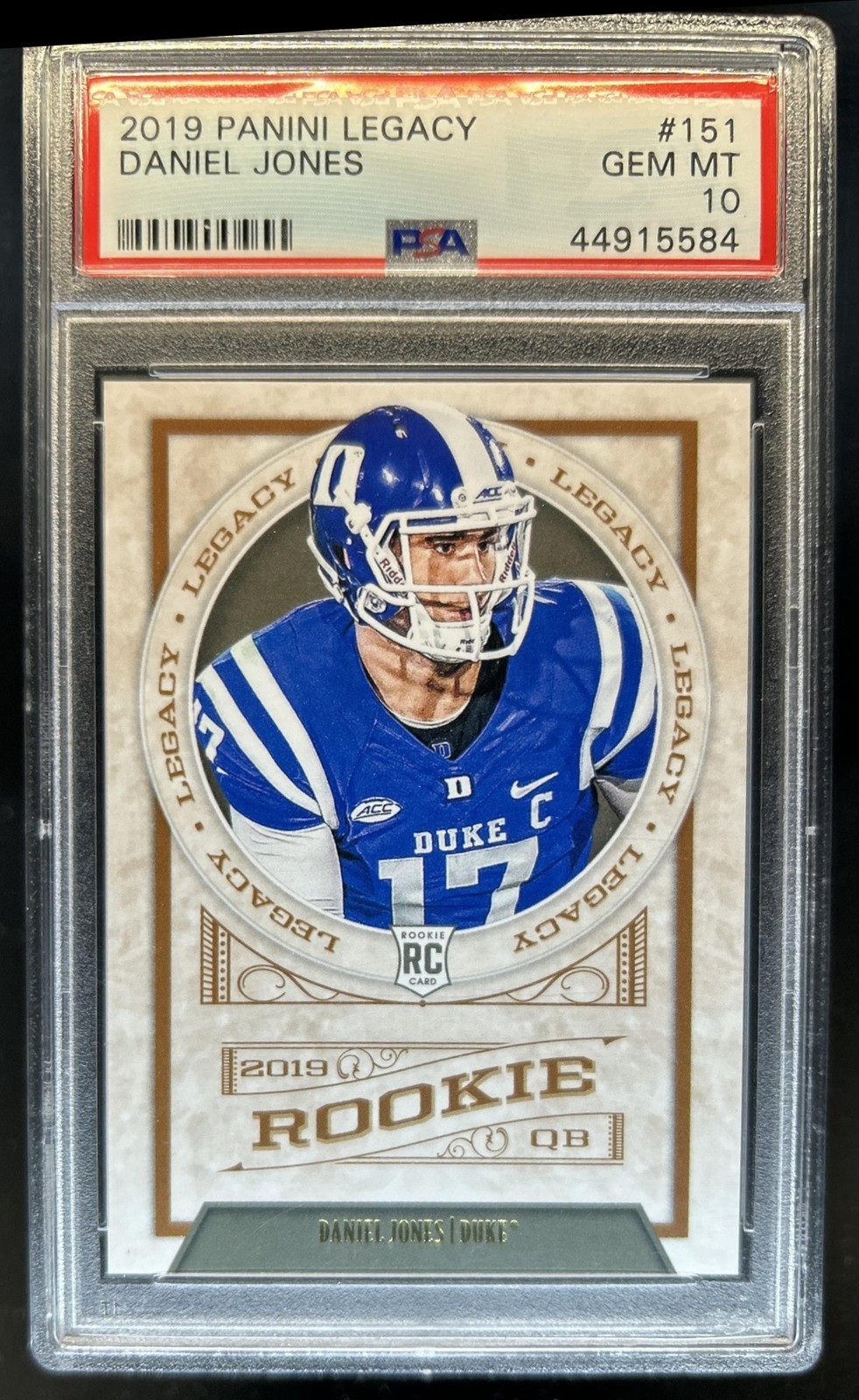 Daniel Jones Panini Legacy #151 Base