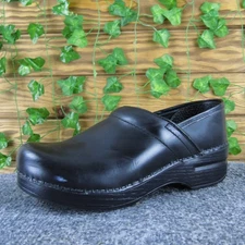 Dansko Women's Comfort Clogs Black Size 37 Slip-On Orthopedic Shoes