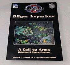 Babylon 5 A Call to Arms Dilgar Imperium Fleet Book MGP3383 (Mongoose Pub, 2006)