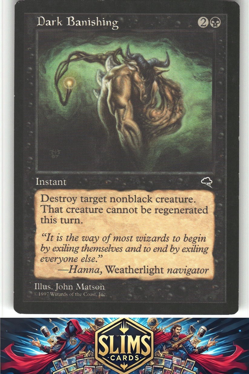 Dark Banishing - Tempest - MTG - Common - #117 - NM