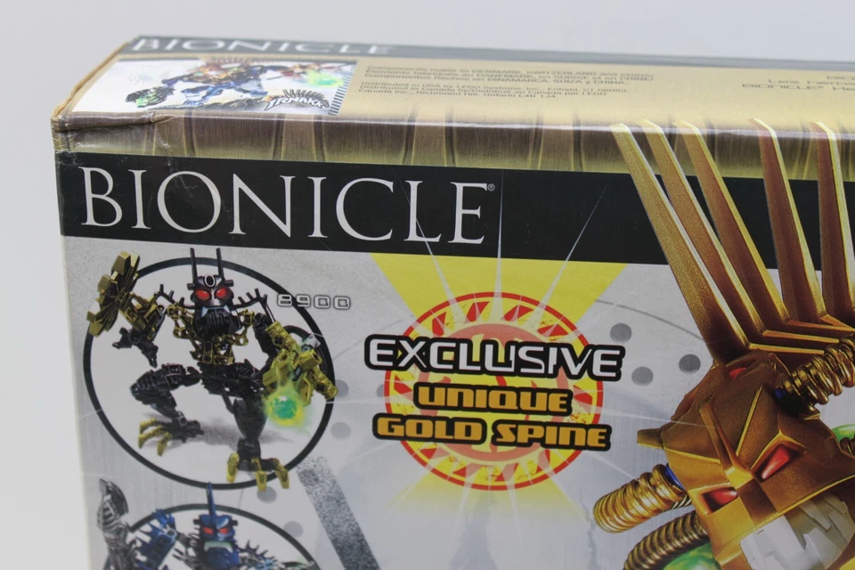 New In Sealed Box RARE LEGO BIONICLE: Irnakk (Item# 8626) - Image 4 of 4