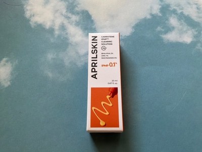 April Skin~Carotene~IPMP Clearing Solution~20ml/0.67oz~Full Size~NIB~Exp. 09/27~