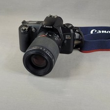 Canon EOS Rebel G Film Camera Kodak 80-210mm Zoom Lens SLR Vintage