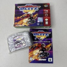 NFL Blitz 2000 N64 Nintendo 64 Complete CIB Very Good Condition! Rare!