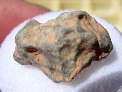 2.02 grams 18mm Bechar 003 Lunar as found individual Meteorite with a COA