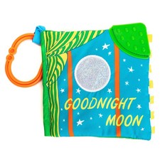 Goodnight Moon Soft Book with Clip Portable 5 Inches for Kids